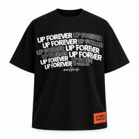 UP FOREVER T SHIRT - BLACK