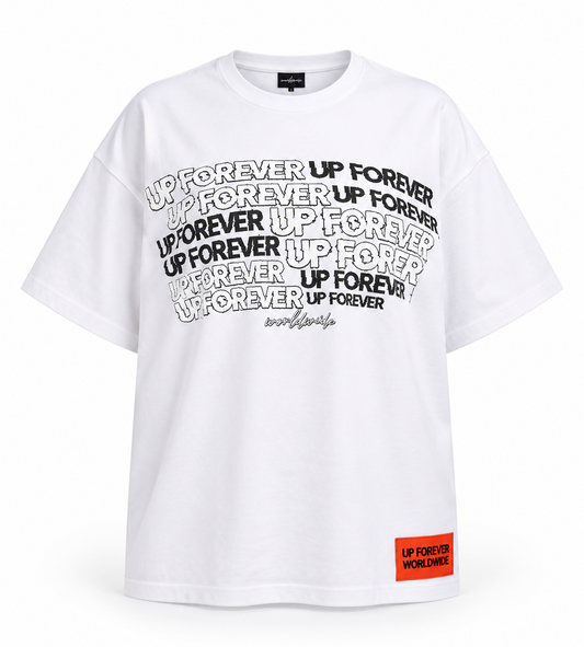 UP FOREVER T SHIRT - WHITE