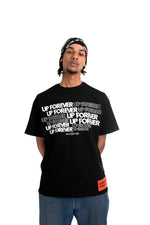UP FOREVER T SHIRT - BLACK
