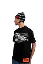 UP FOREVER T SHIRT - BLACK